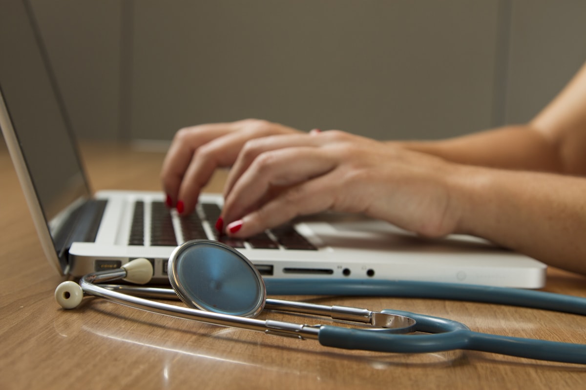 Medical professionals collaborating